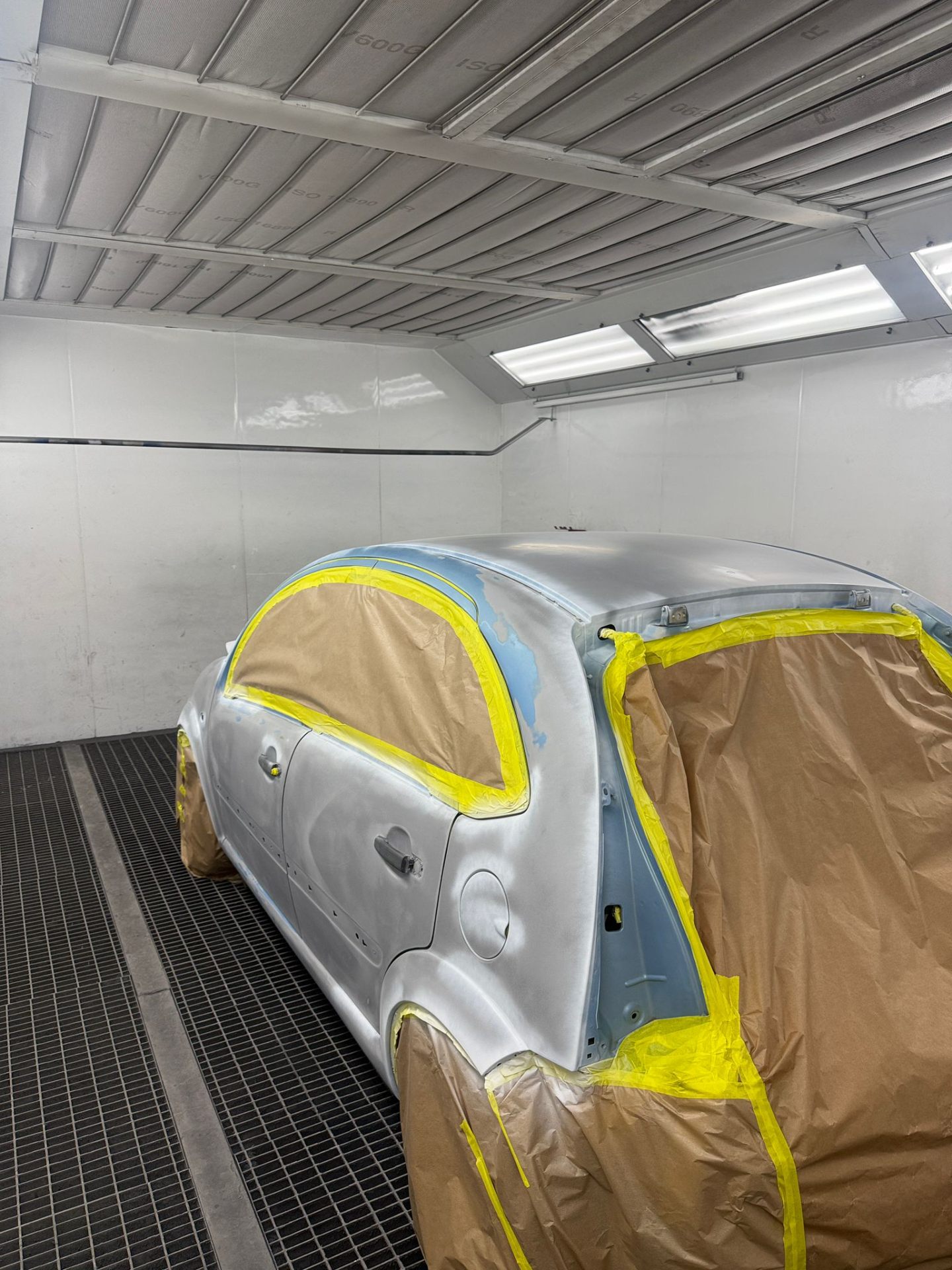 Antes - Pintura Completa Azul