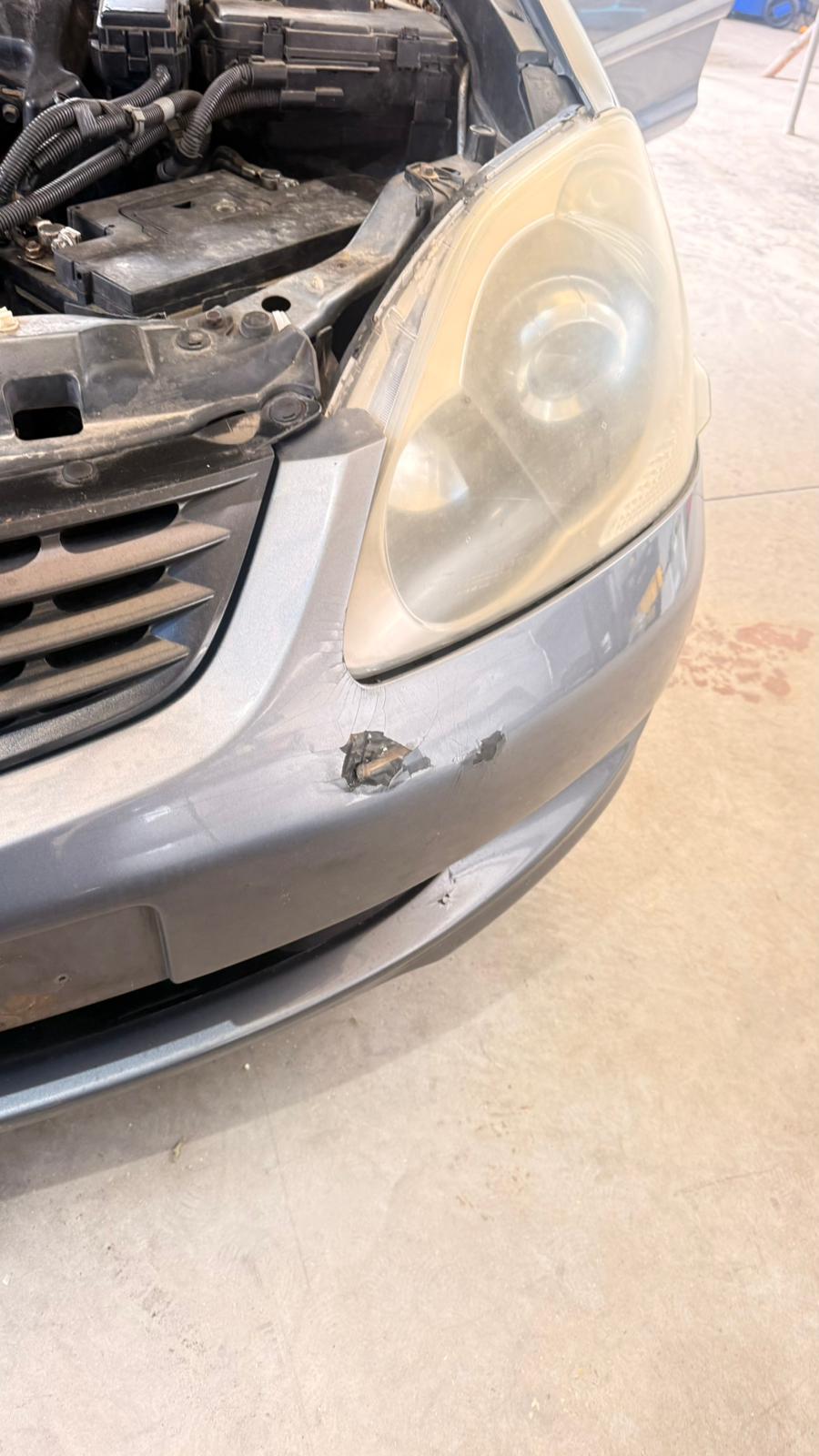 Antes - Reparo + Pintura Honda Civic